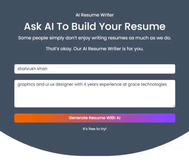Resume Formatting